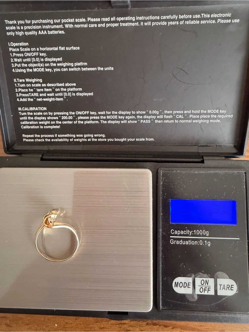 10k Gold Bypass Swirl Wave Natural Diamonds Ring Size 7.5 Great For Index Finger